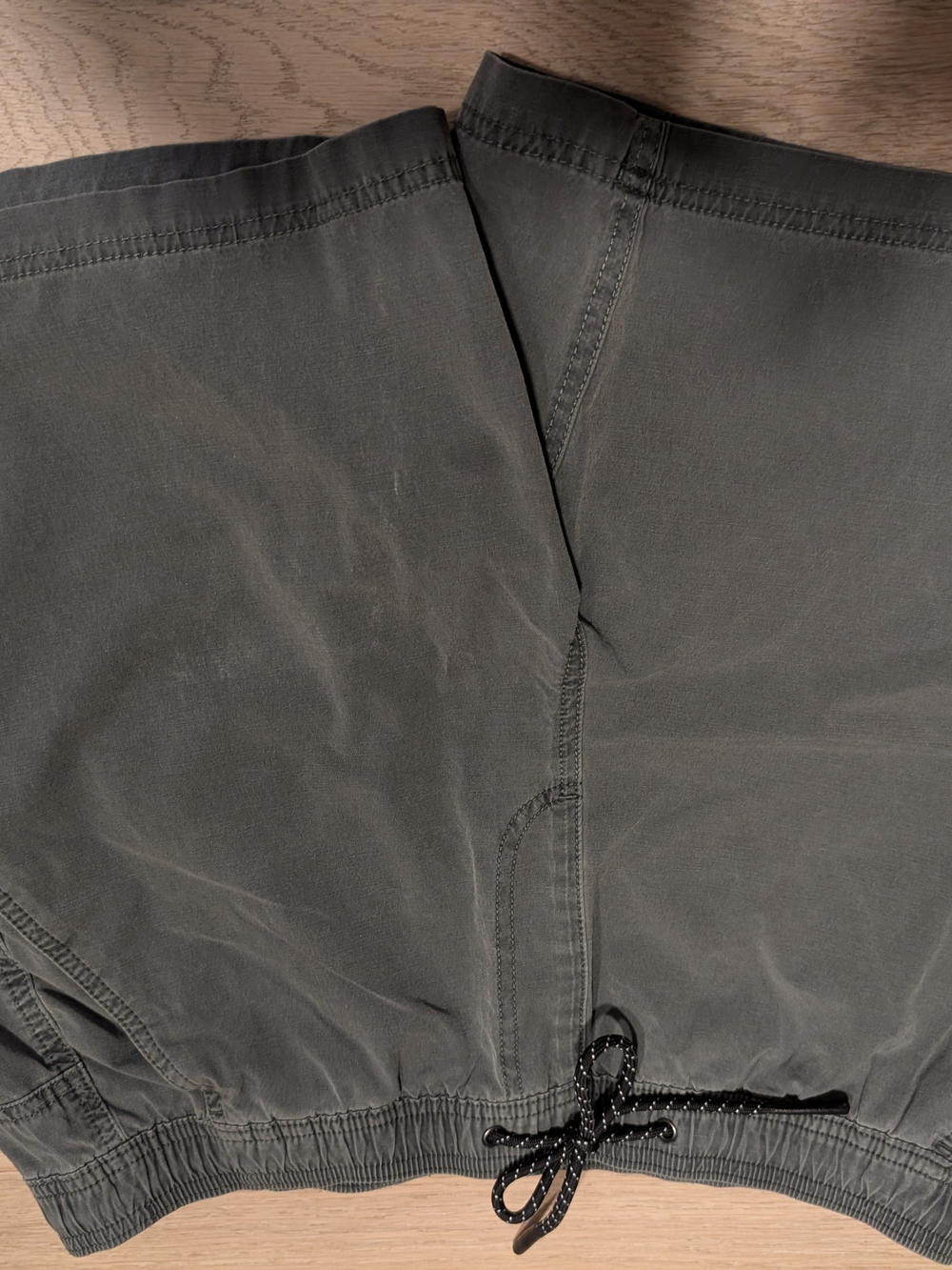 Men's Hybrid Shorts in Olive Green - Comfortable Drawstring Waist